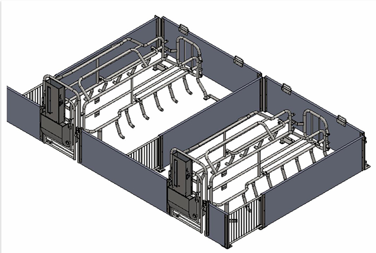 Delivery bar - adjustable