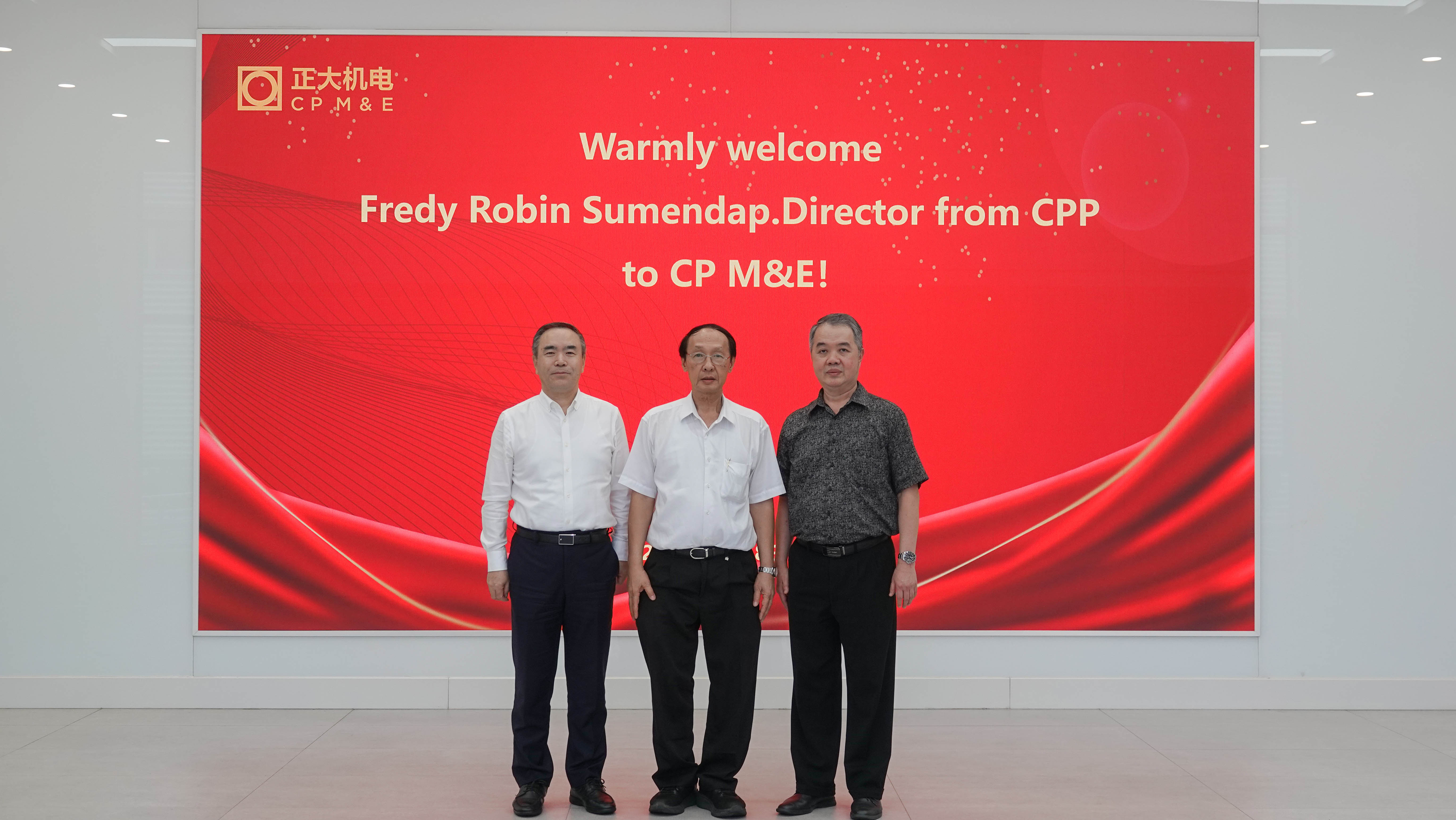 印尼CP PRIMA公司董事Mr. Fredy Robin Sumendap到訪(fǎng)上海正宜參觀交流